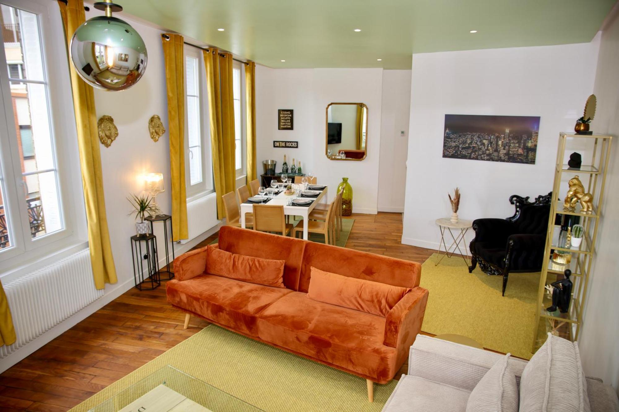 Au Coeur Du Boulingrin Apartment Reims Luaran gambar