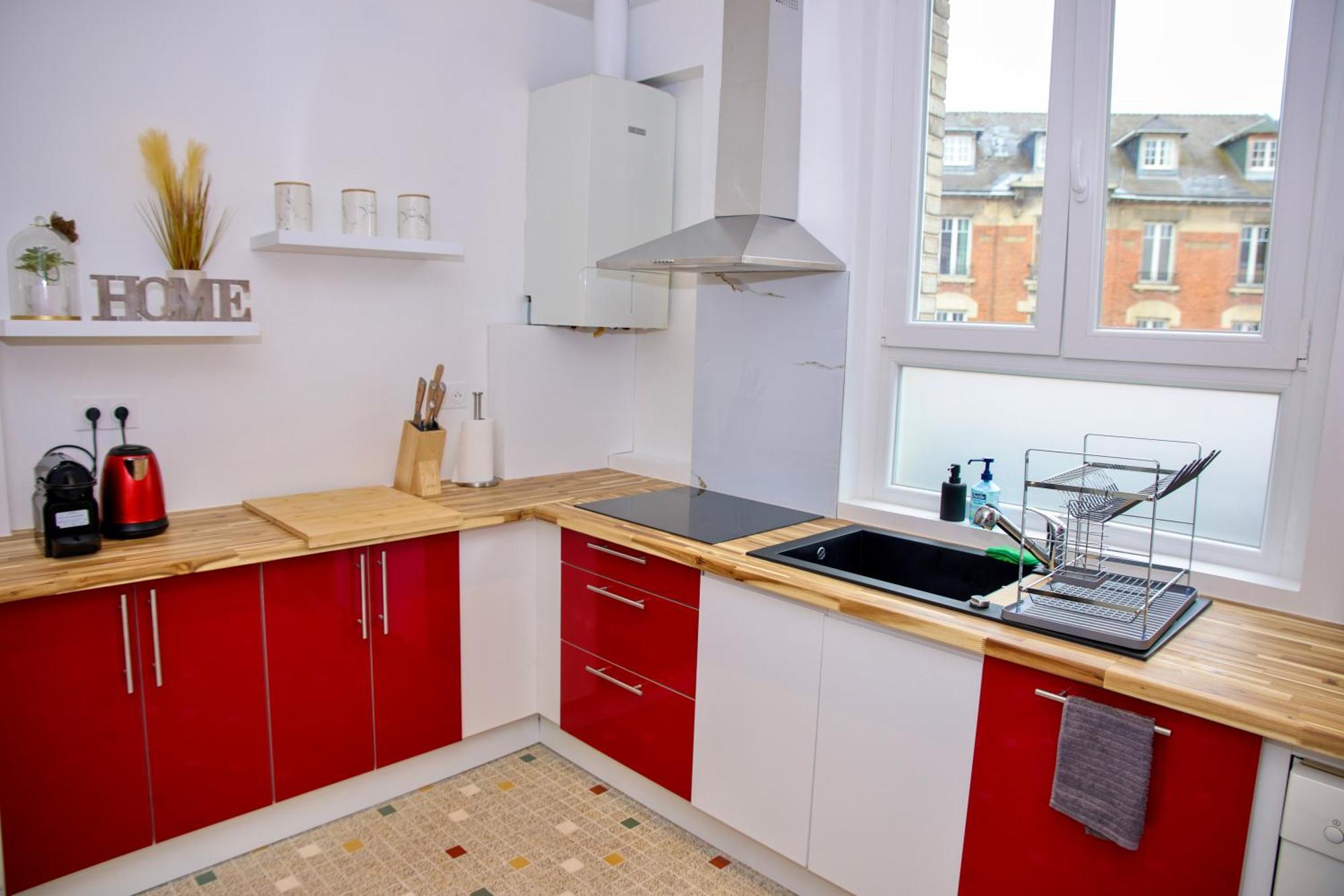 Au Coeur Du Boulingrin Apartment Reims Luaran gambar