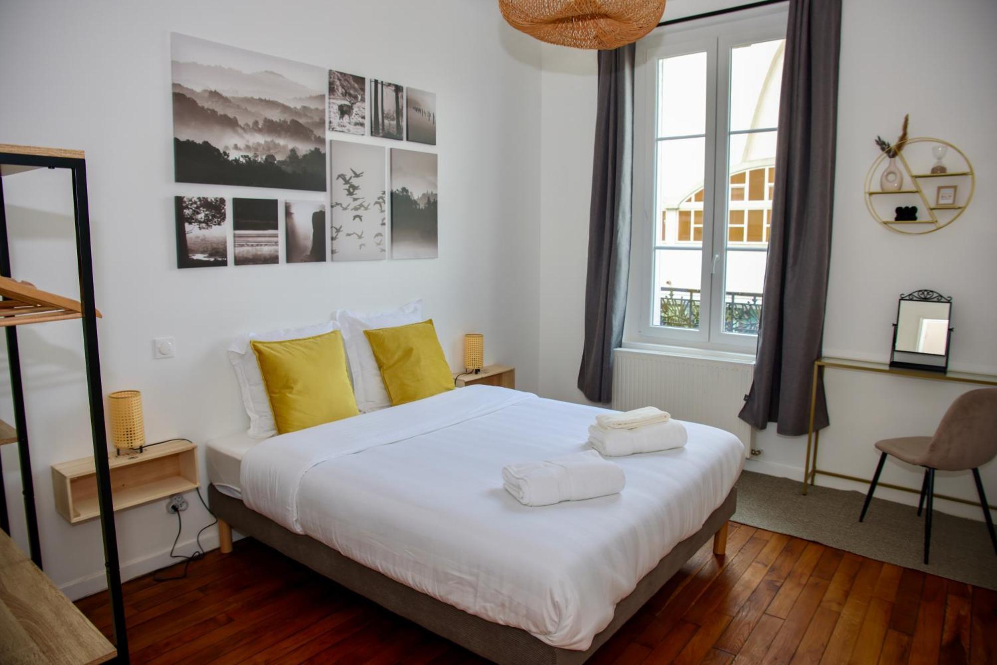 Au Coeur Du Boulingrin Apartment Reims Luaran gambar